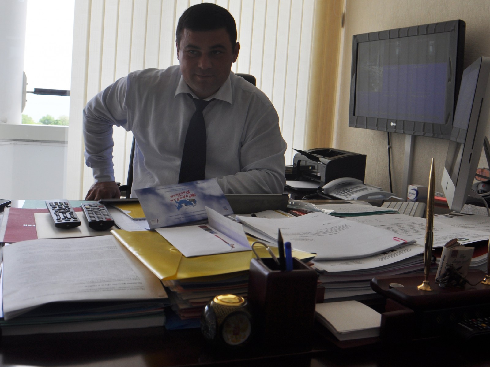 Министр печати и информации Дагестана Азнаур Аджиев, фото Константин Исааков