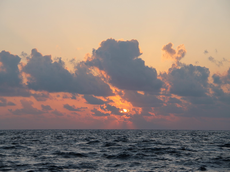 Закат на Индийском океане