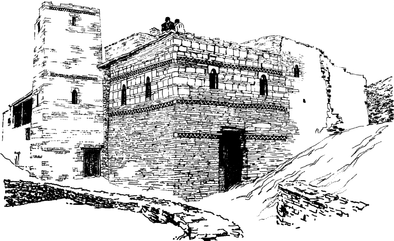 В подвалах хранились запасы пищи