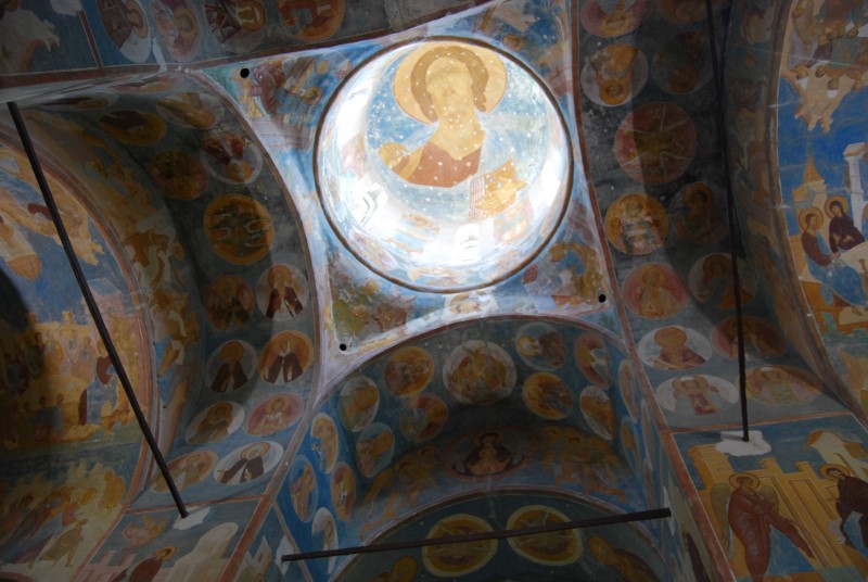 Фрески Дионисия в соборе Рождества Богородицы