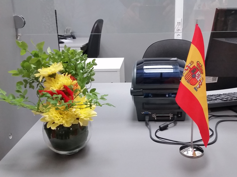 Визовый центр Испании ждет первых посетителей