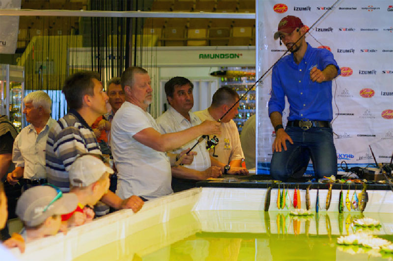 Участники выставки «Охота и рыбалка на Нижней Волге», 