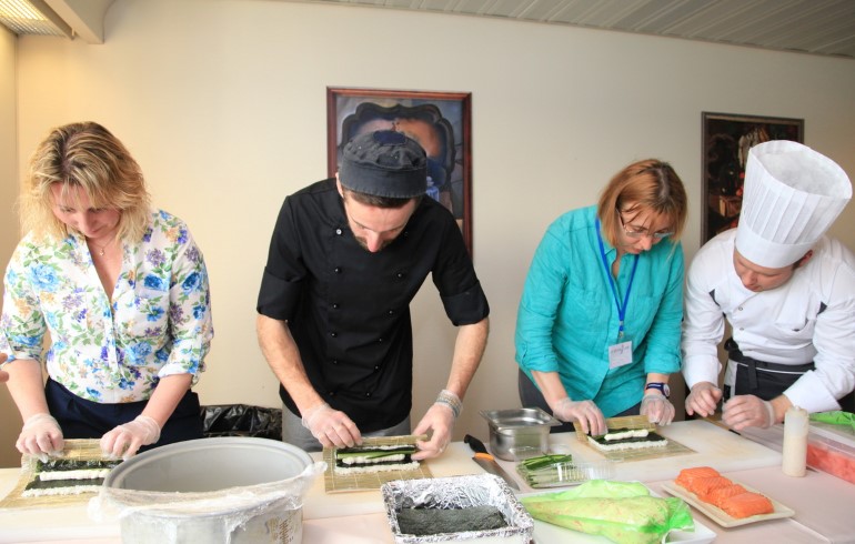 Кулинарный мастер-класс, фото Борис Палтусов