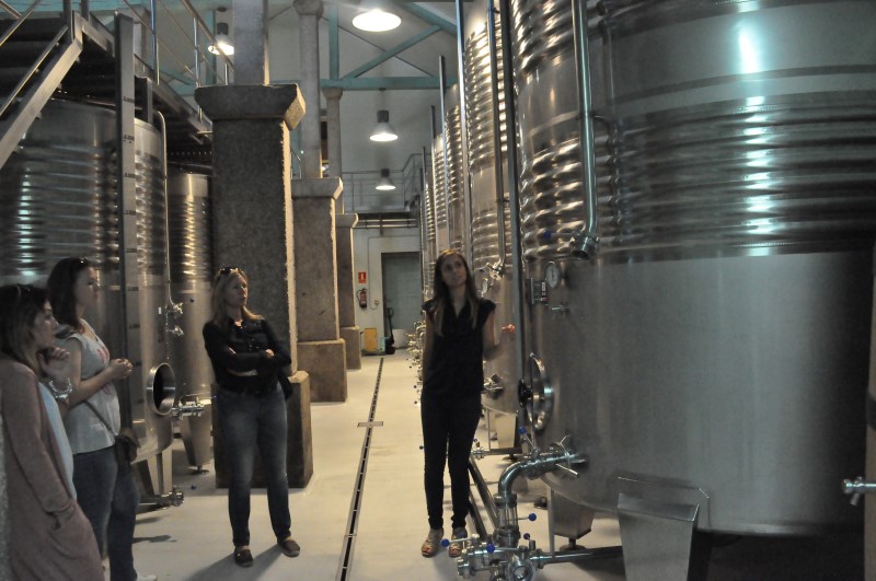 Святая святых местной бодеги - здесь зреют вина, фото К.Исааков