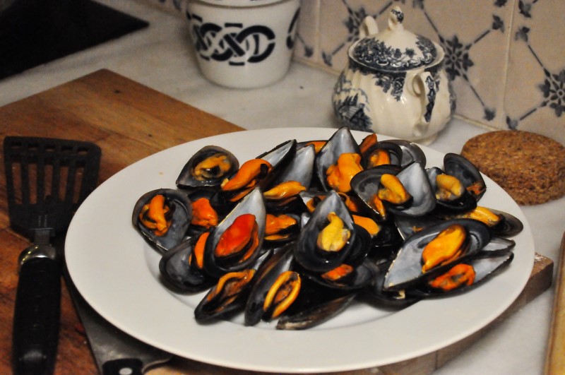 Мидии не просто вкусны - они еще и красивы, фото К.Исааков