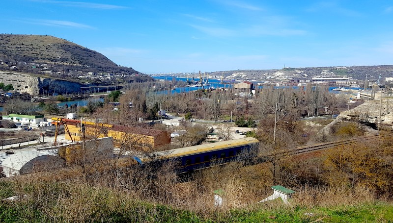 Великолепный пейзаж Севастопольской бухты, © Нестерова М.