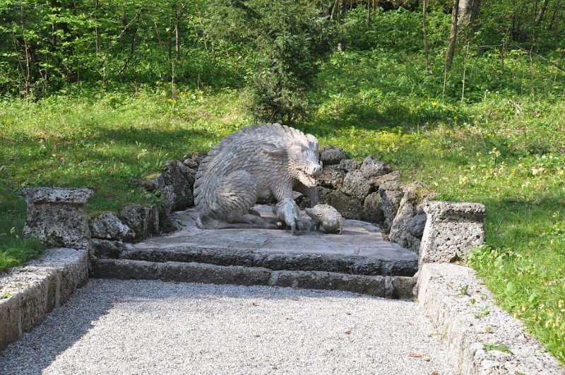 В парке Хельбрунн, © Александра Полянская
