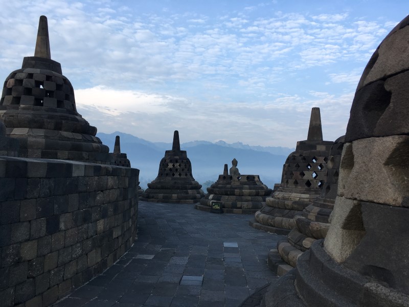 На верхнем ярусе храма, © А.Полянская