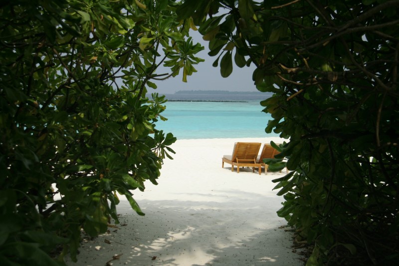 Узкий проход на пляж, © О.Алексеев