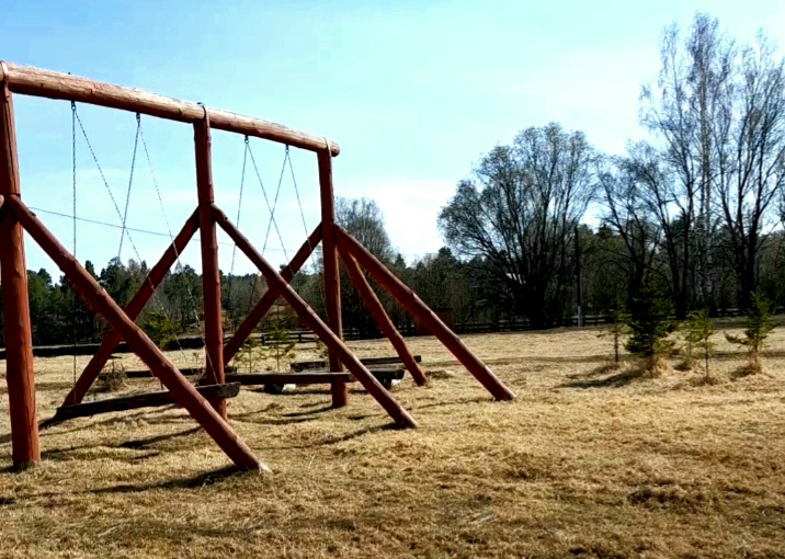Качели в парке Бабцын Кут, © А.Владимирова