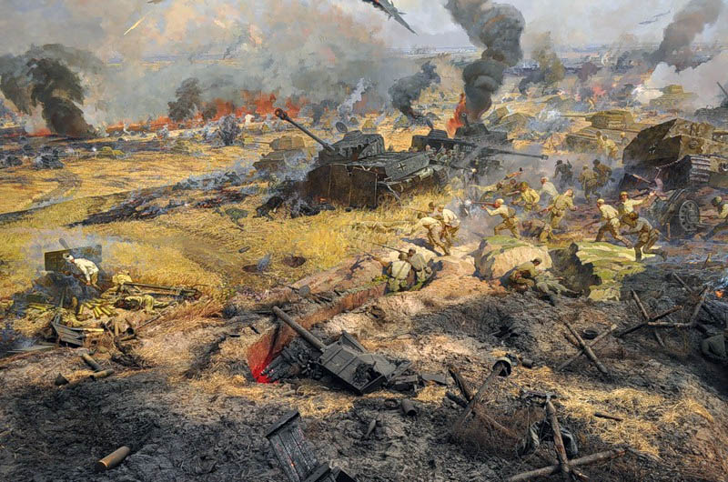 Диорама «Курская битва. Белгородское направление»