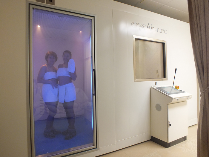 Лечение холодом в криосауне