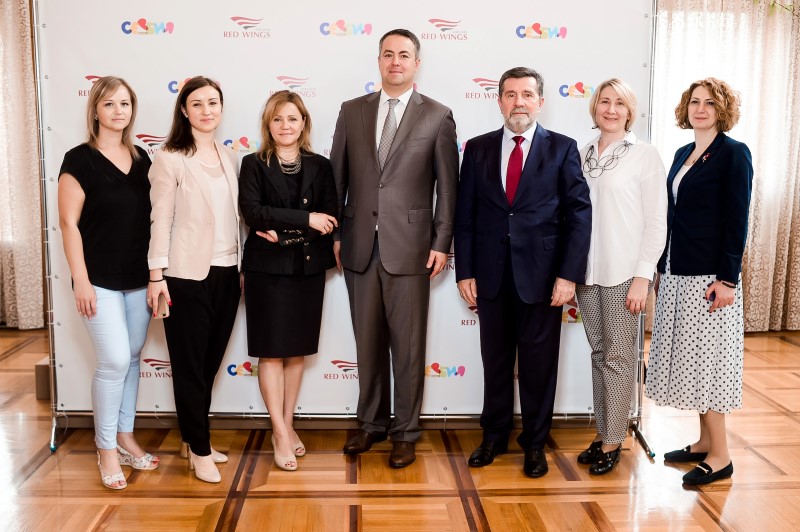 На пресс-конференция Национальной Туристической Организации Сербии и авиакомпании Red Wings