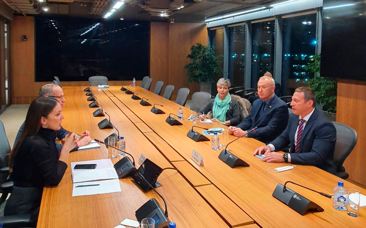 Министр туризма Израиля Йоэль (Константин) Развозов в Ростуризме