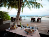 Романтический ужин для двоих в Island Barbeque отеля Kuramathi Maldives